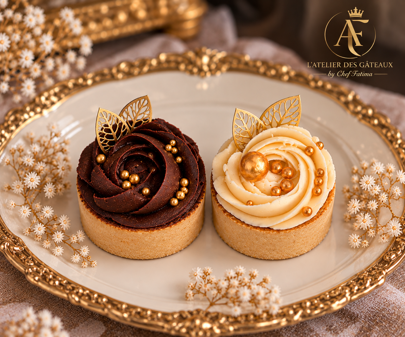 Mini Tartaletas de Chocolate